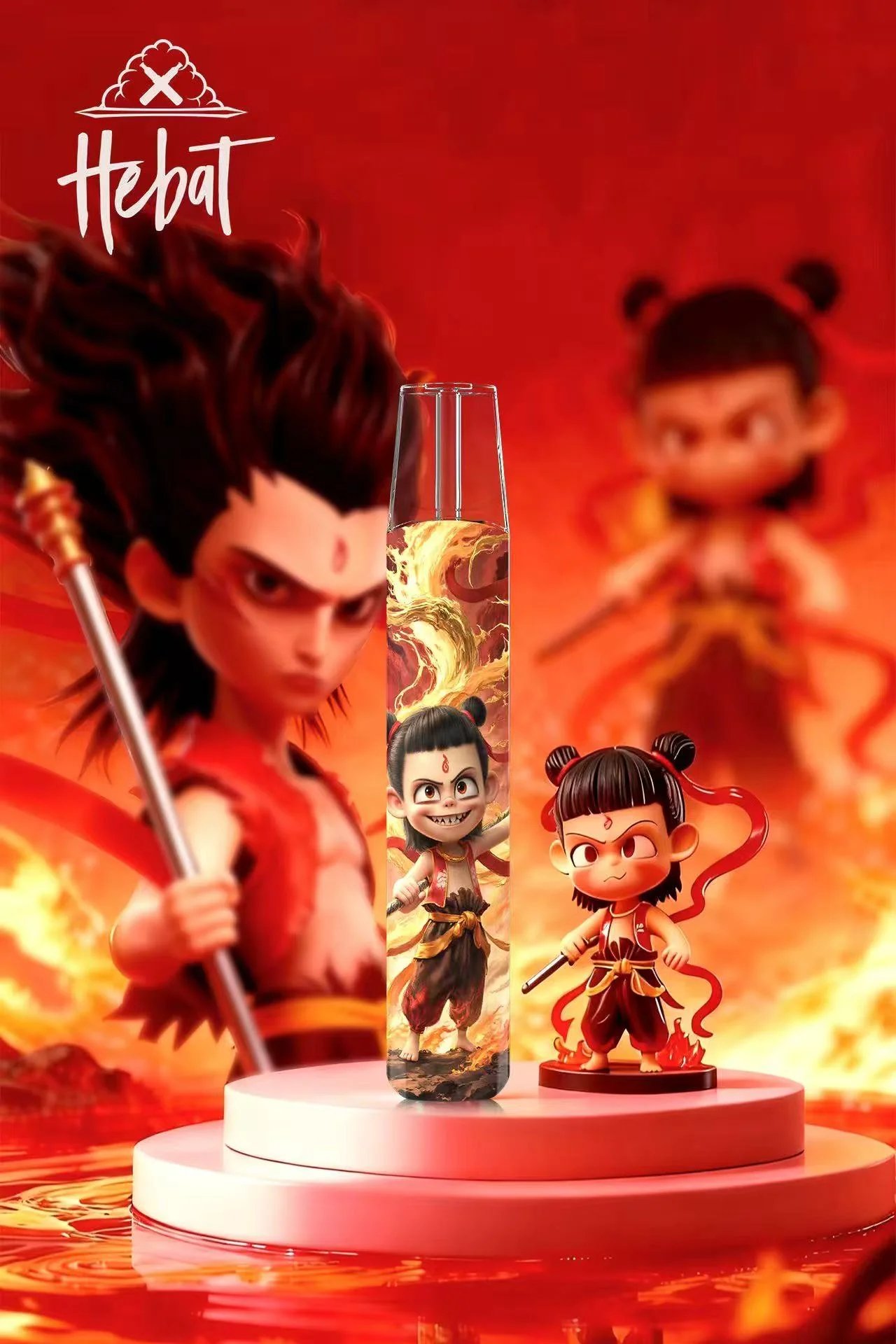 Hebat 喜貝 x Labubu 聯名系列 8.5W 強勁穩定輸出 航太級金屬質感 一代煙彈全面通配 潮流與性能完美結合 台灣現貨:圖片 7