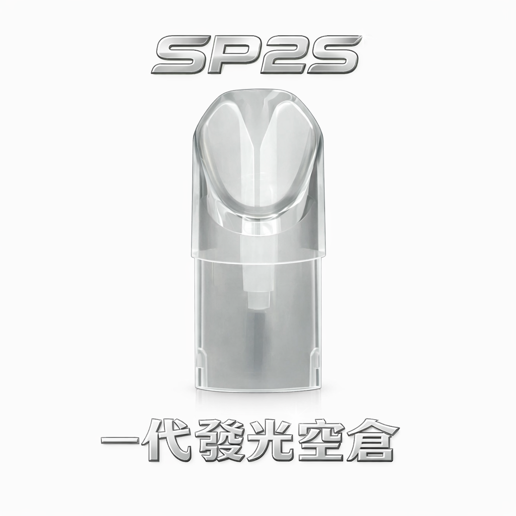 SP2S 發光註油煙彈 精密蜂巢陶瓷芯、霧化細膩醇厚 感應 LED 閃爍美麗 【吸吮即亮】 適配各式一代主機 台灣現貨